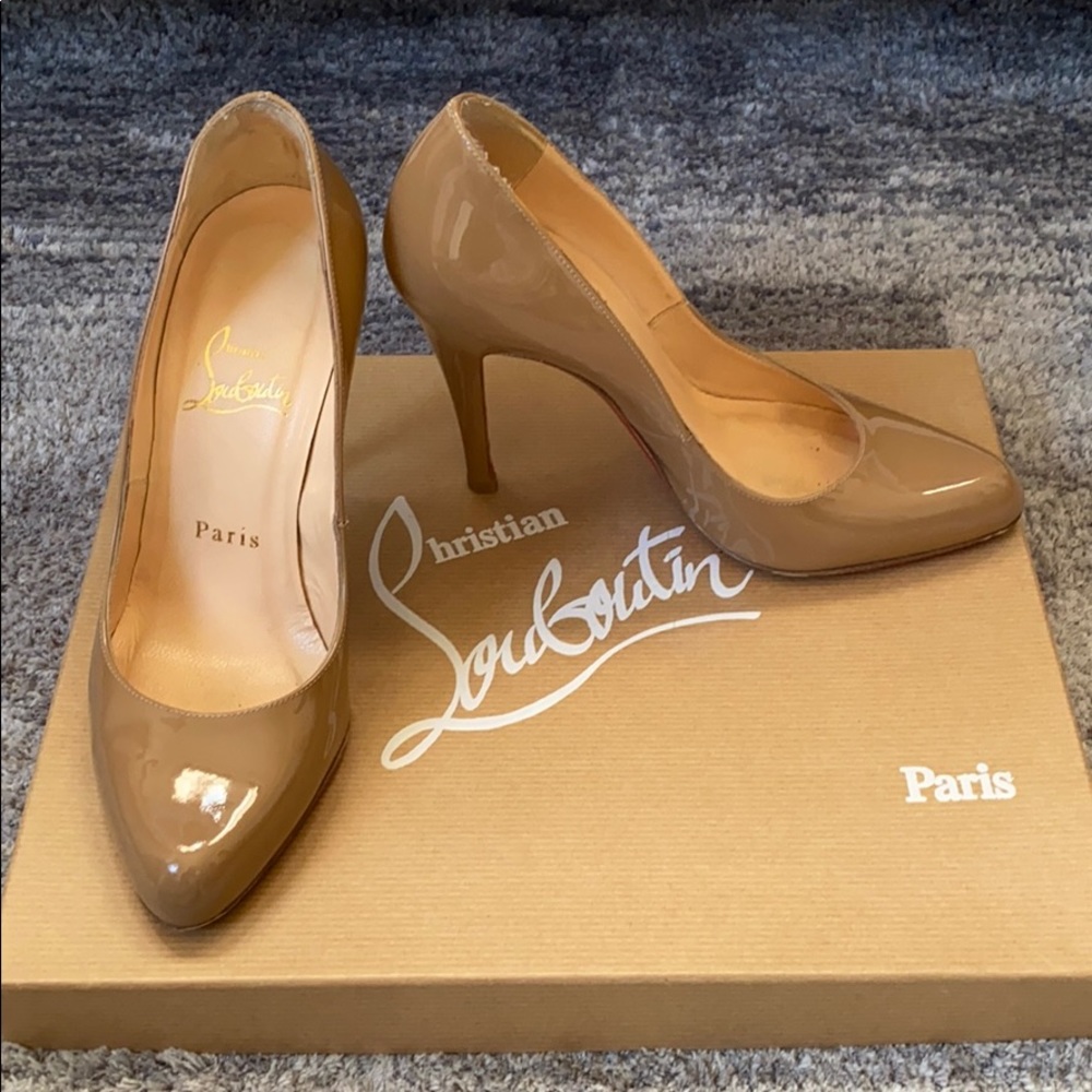 Christian Louboutin Simple Pump 100 patent leather